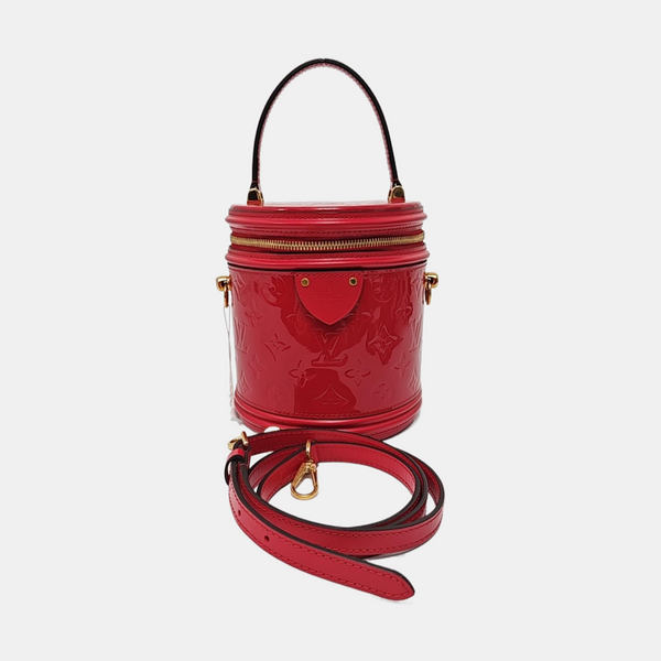 CANNES Monogram Patent Leather Red