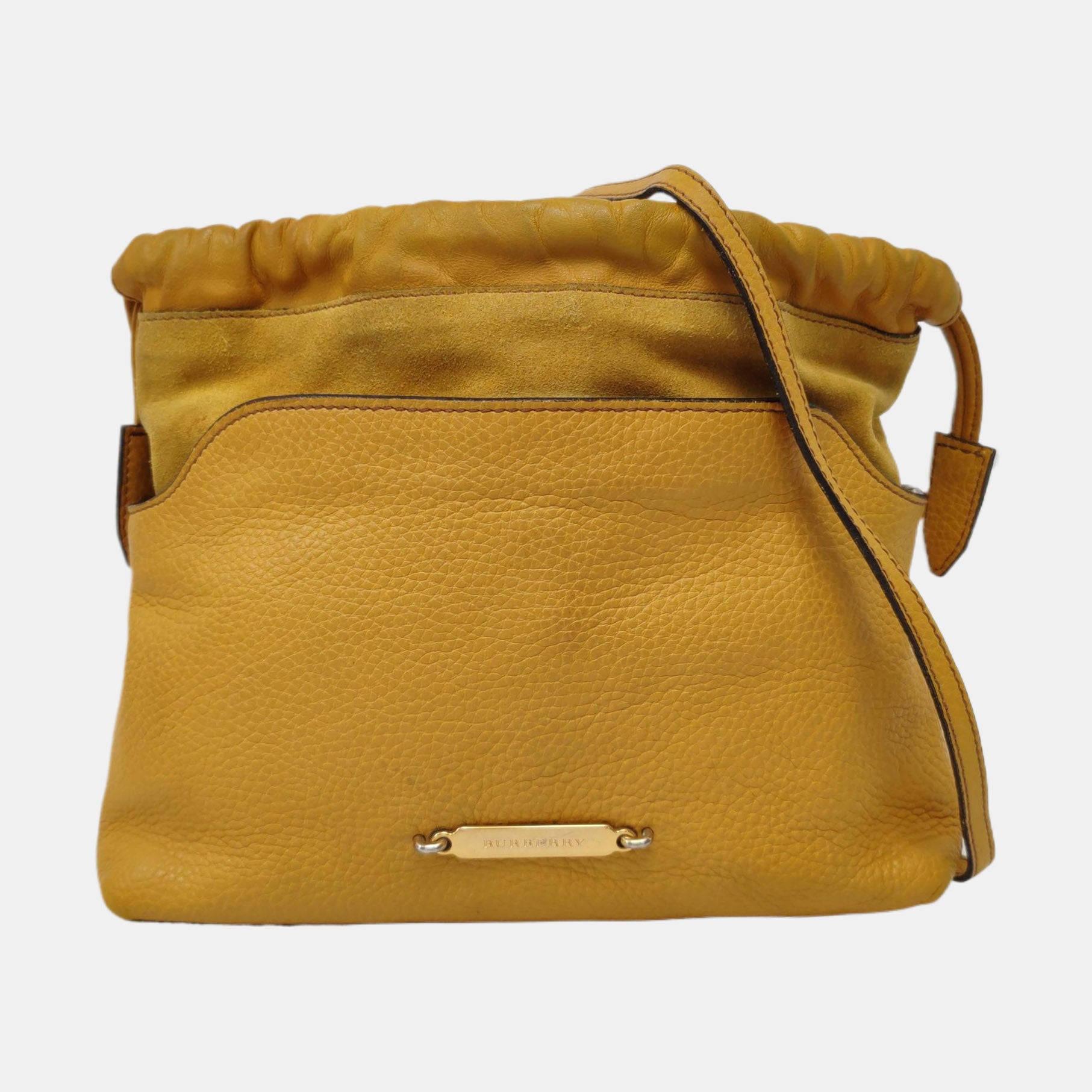 Calfskin Shoulder Bag Yellow