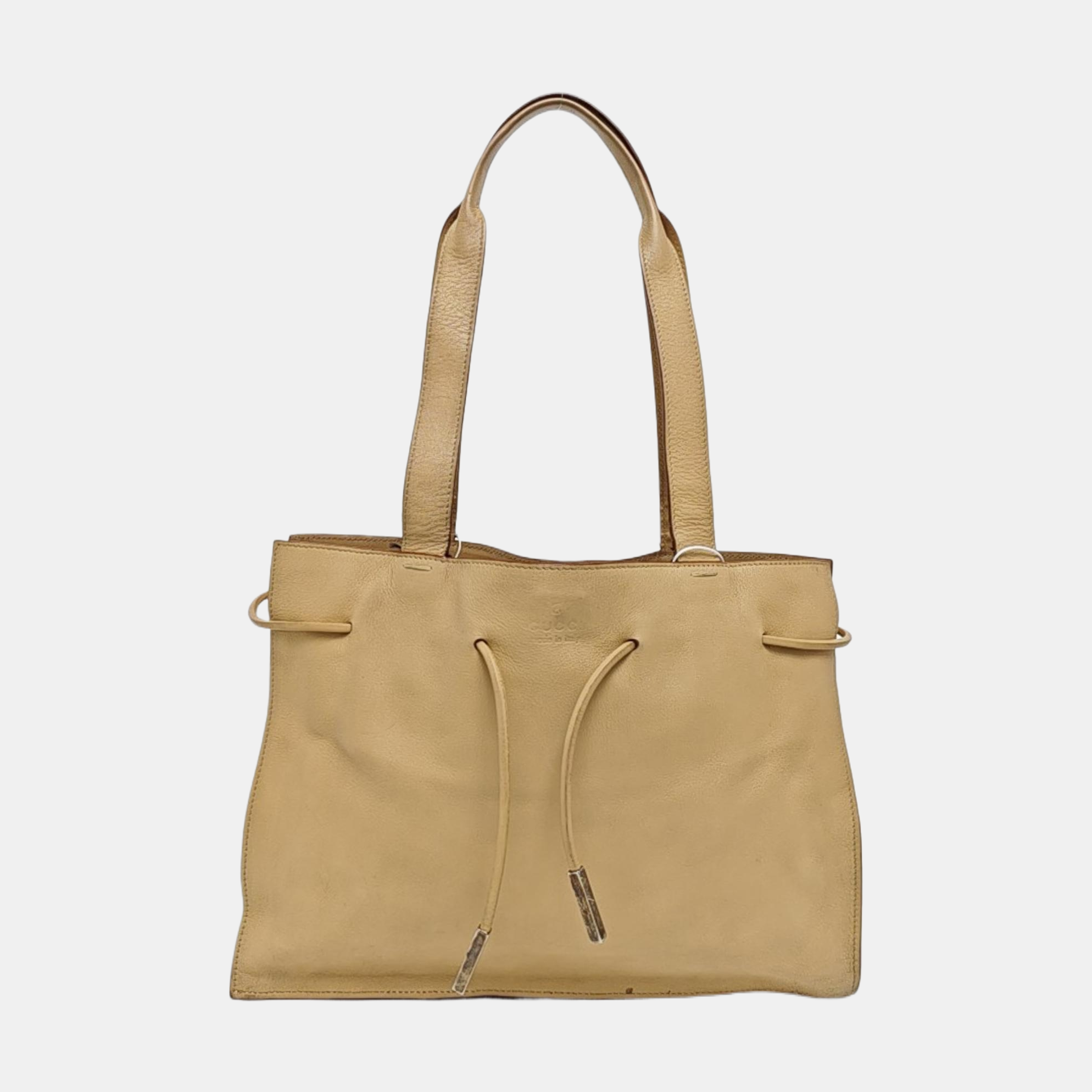 Calfskin Tote Bag Beige