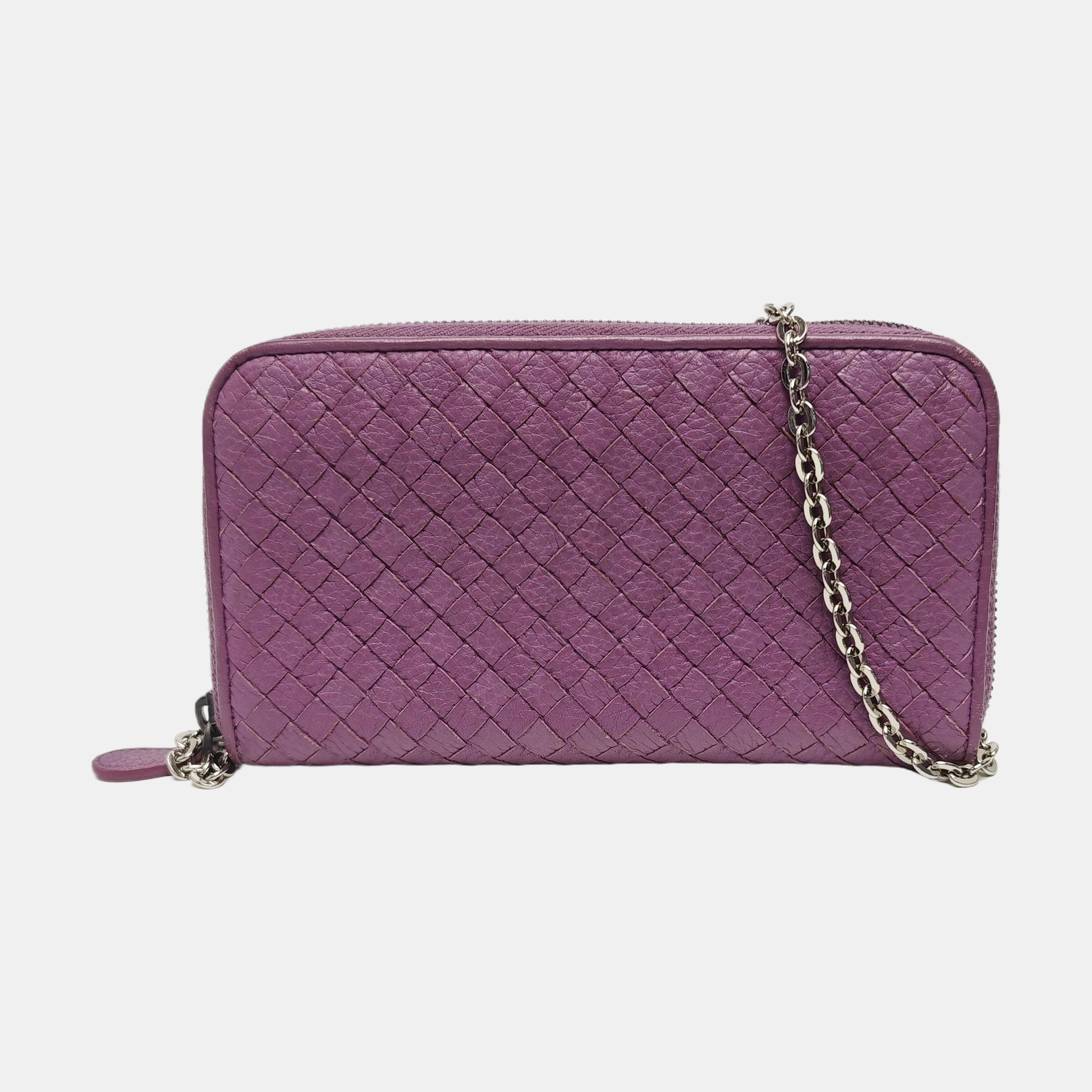 Lambskin Wallet Purple