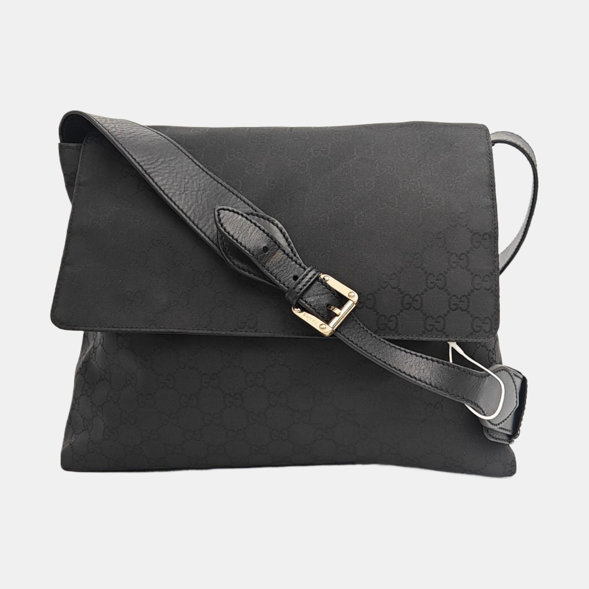 Ligne Shima Monogram Canvas Black