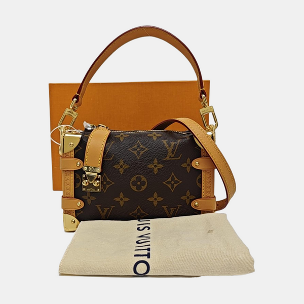 SIDE TRUNK PM Monogram Coated Canvas Brown