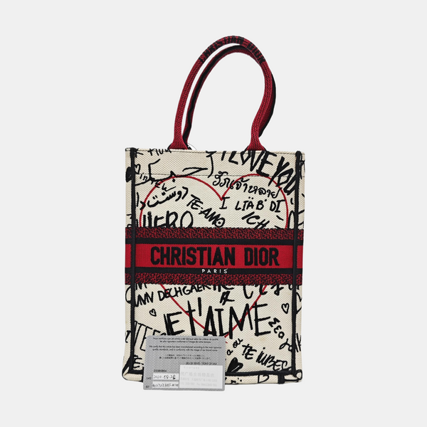 Book Tote Canvas White