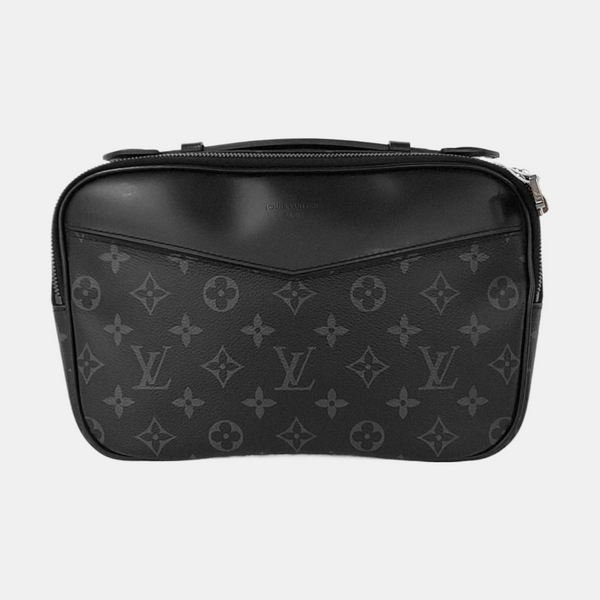EXPLORER Monogram Coated Canvas Black