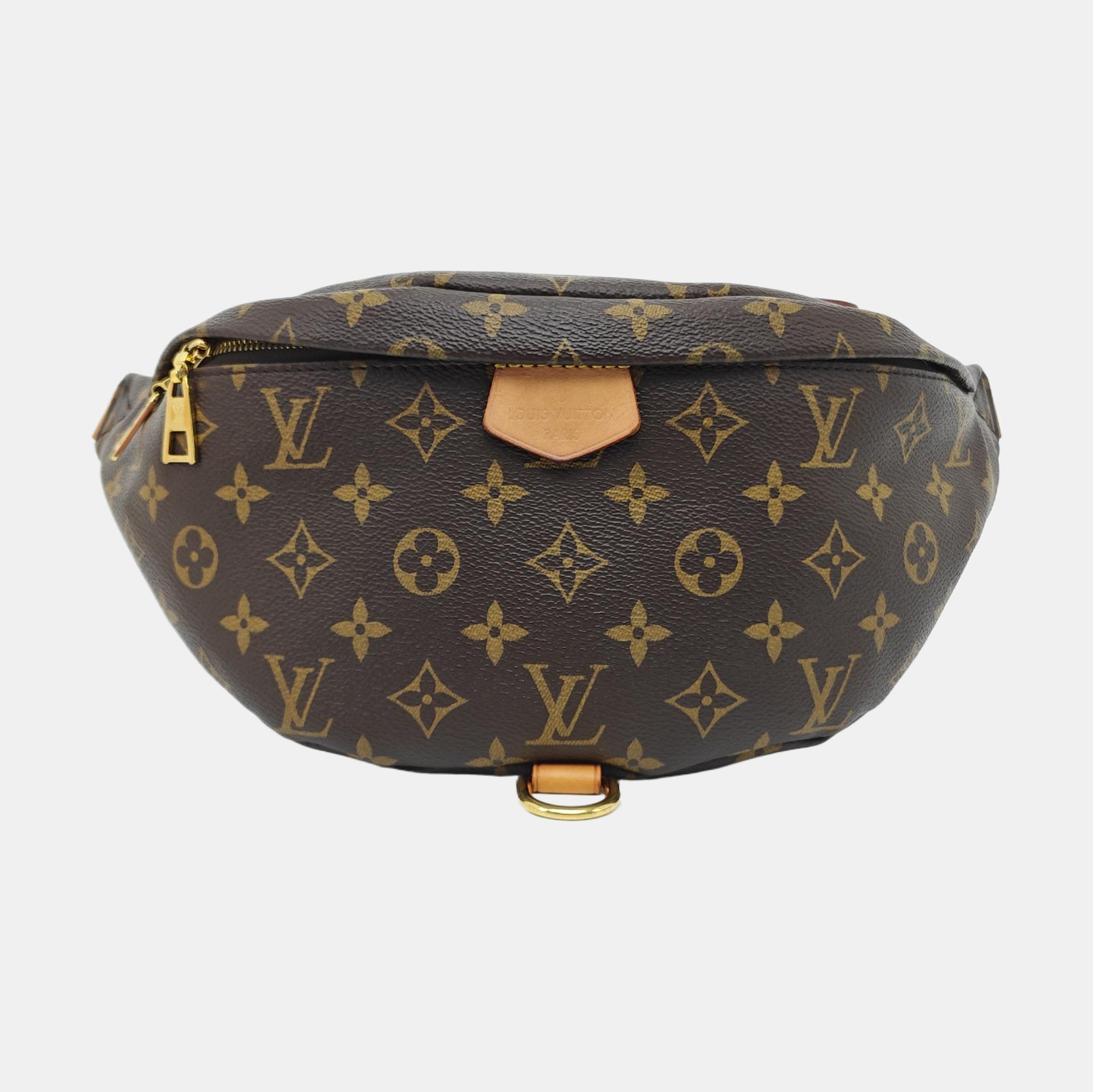 BUMBAG Monogram Coated Canvas Brown
