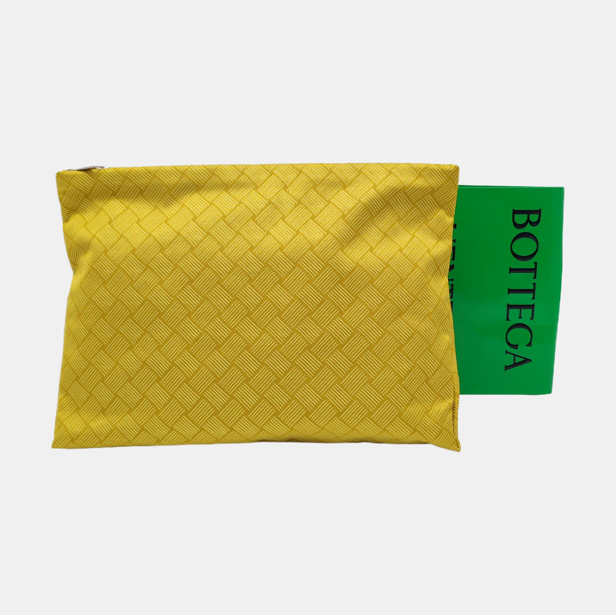 Canvas Clutch Yellow
