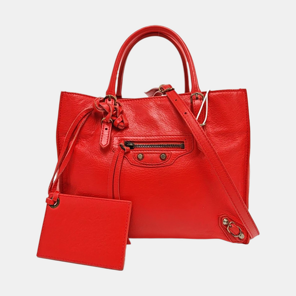 Papier Calfskin Red