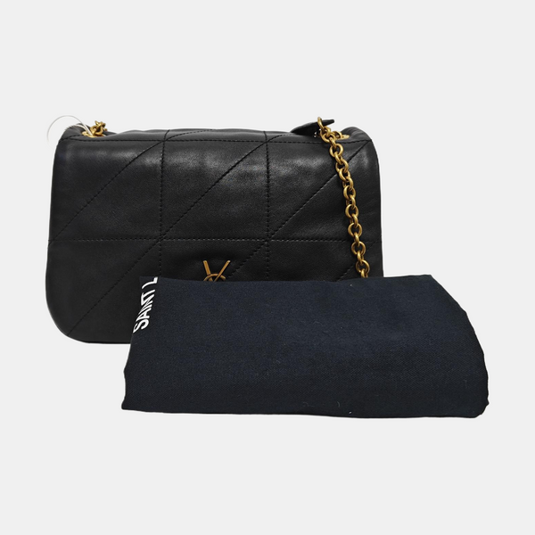 JAMIE 4.3 Mini Quilted Lambskin Black