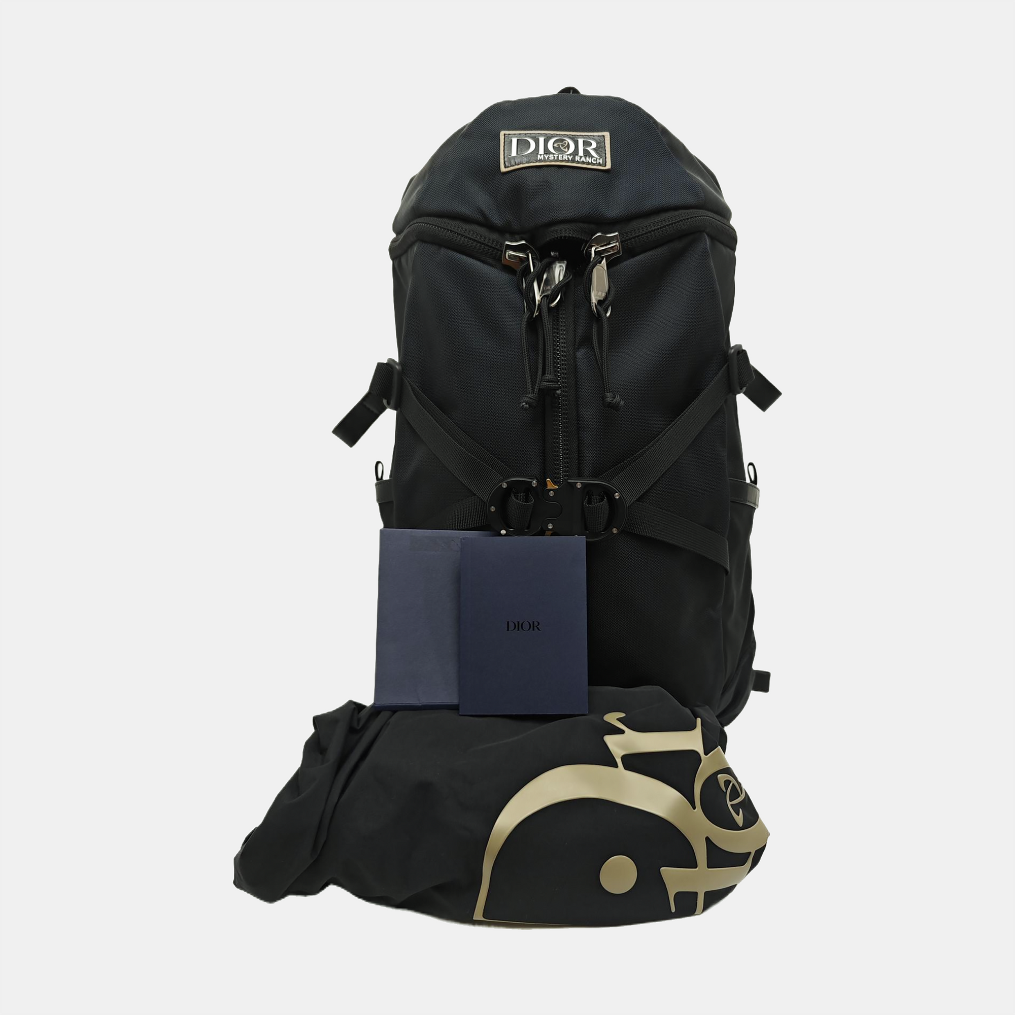 Fabric Backpack Green
