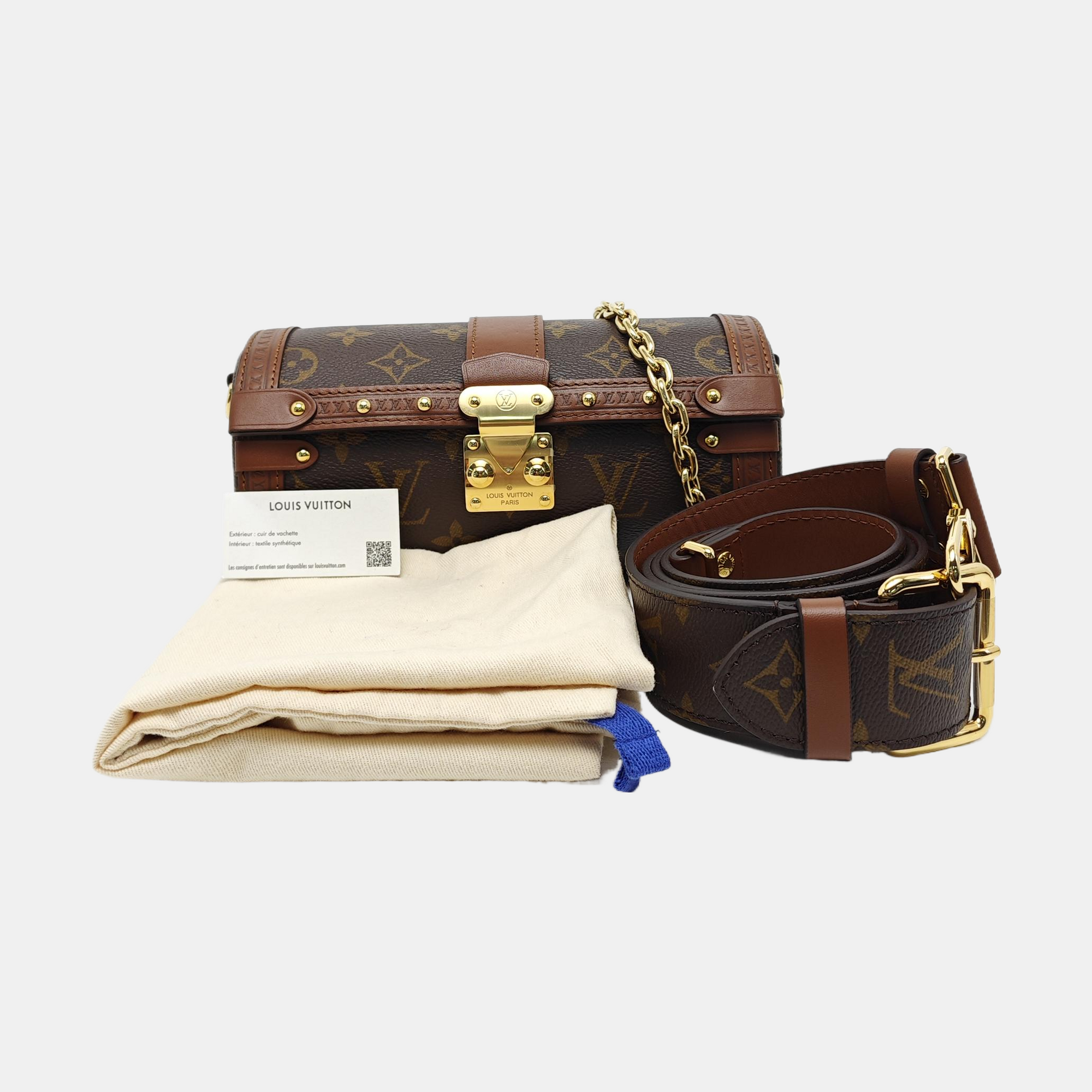 PAPILLON 19 Monogram Coated Canvas Brown