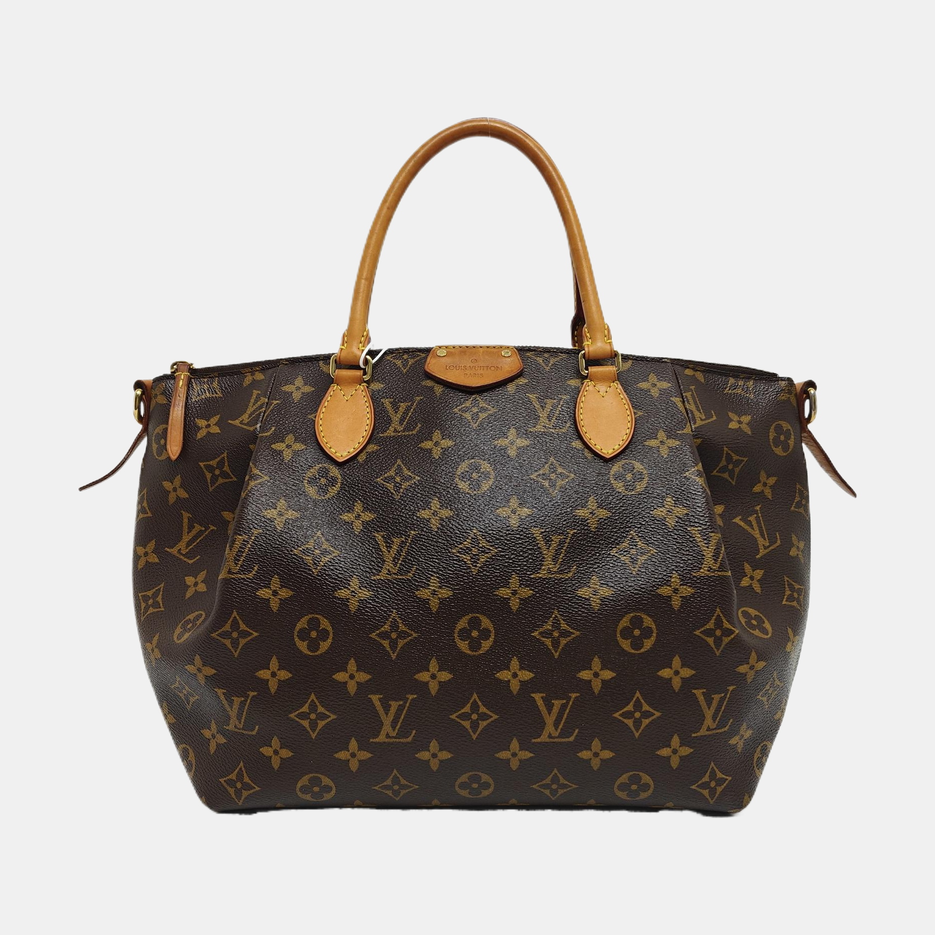 BOETIE PM Monogram Coated Canvas Brown