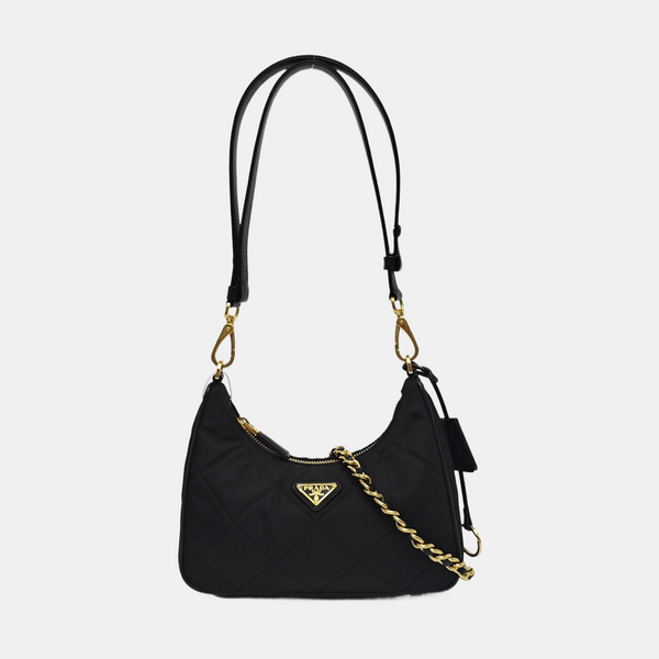 Re-Edition Mini Quilted Nylon Black