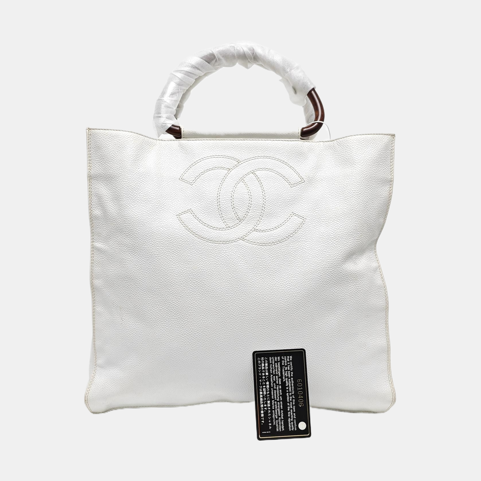 Quilted Leather White