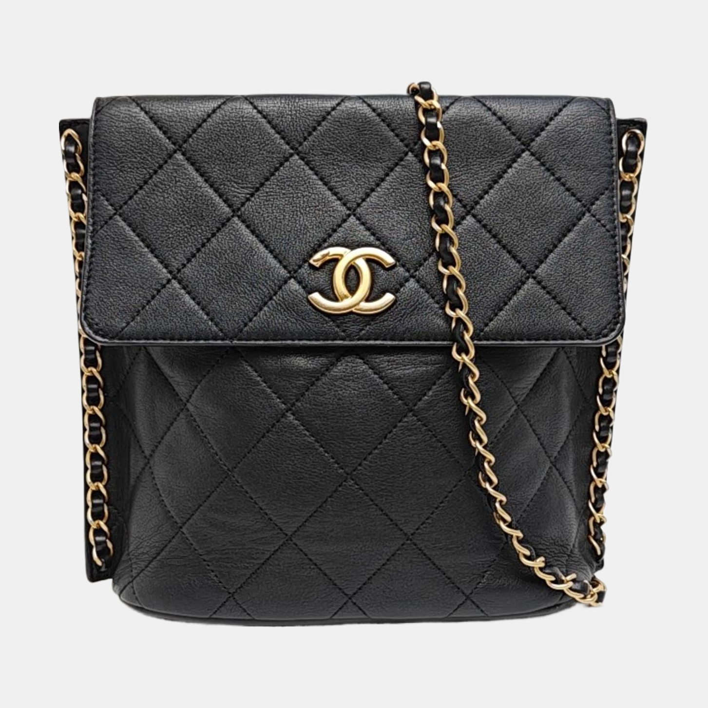 Quilted Calfskin Black