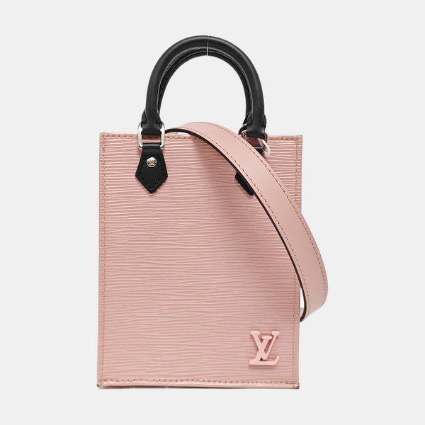 SAC PLAT Mini Epi Pink
