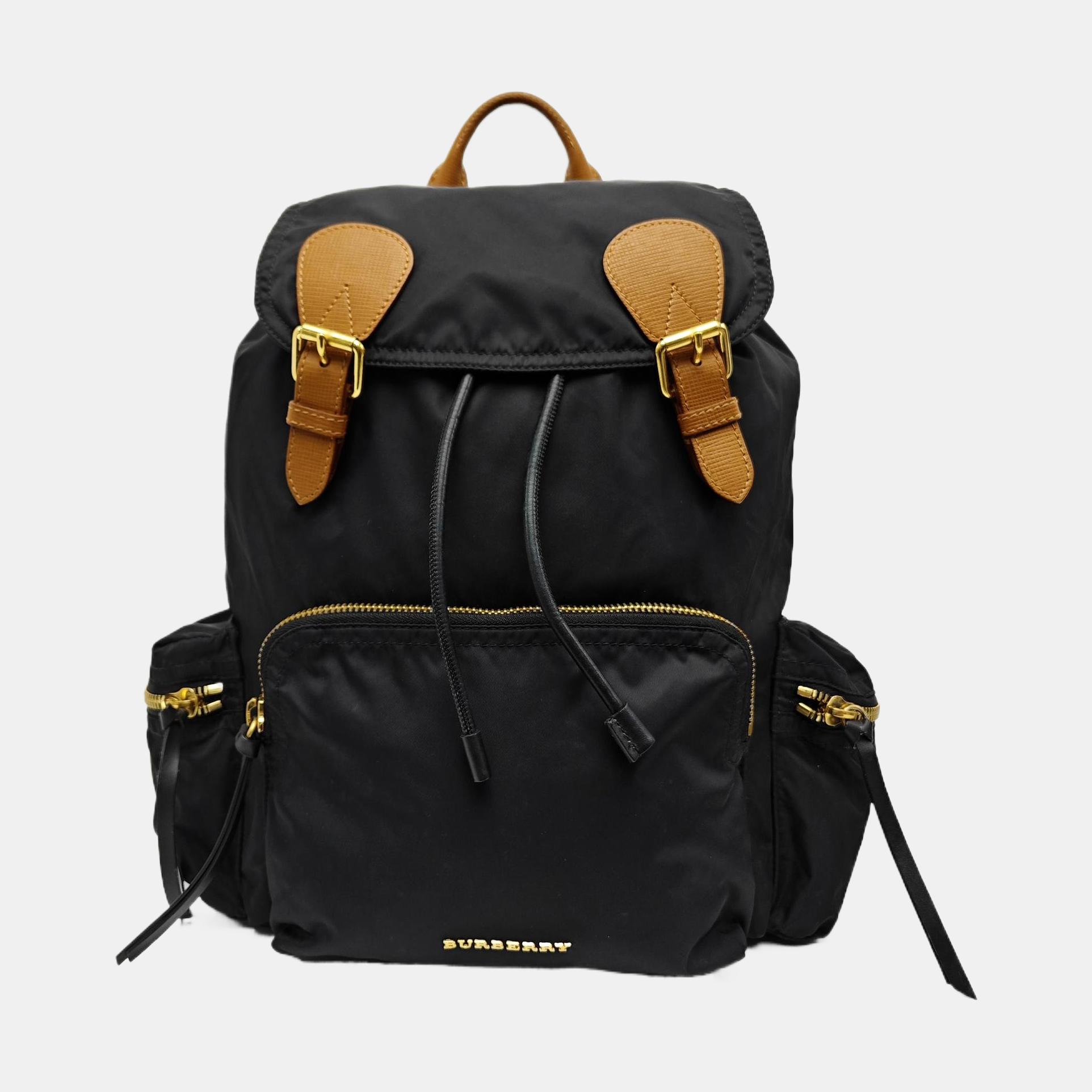 The Rucksack Nylon Black
