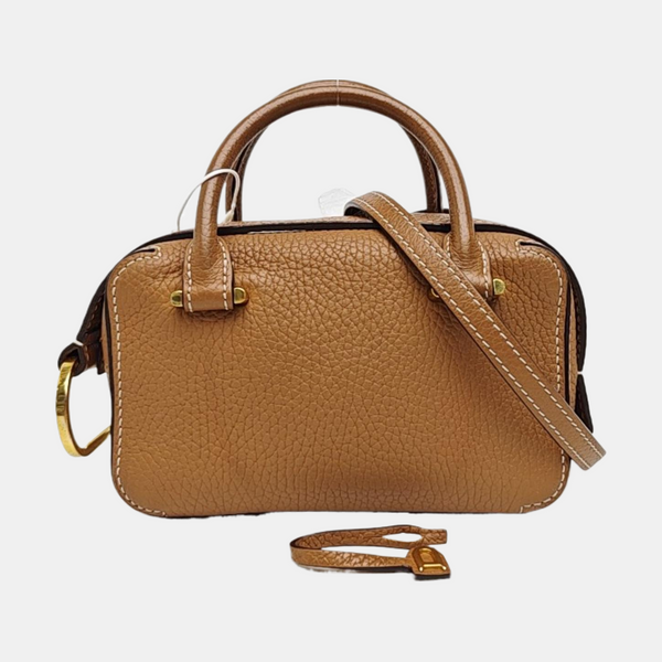 COOL BOX Calfskin Brown