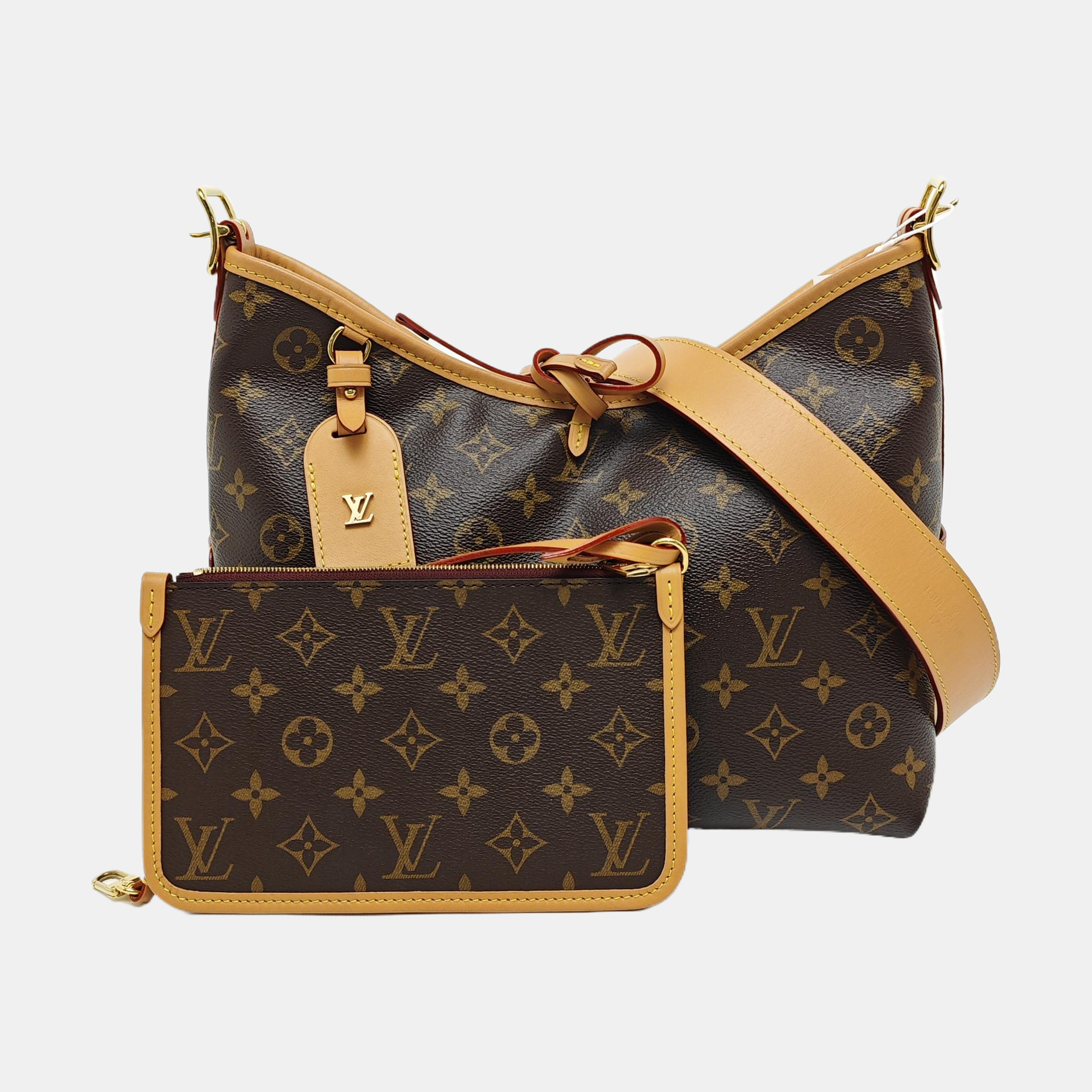 CARRYALL PM Monogram Coated Canvas Brown