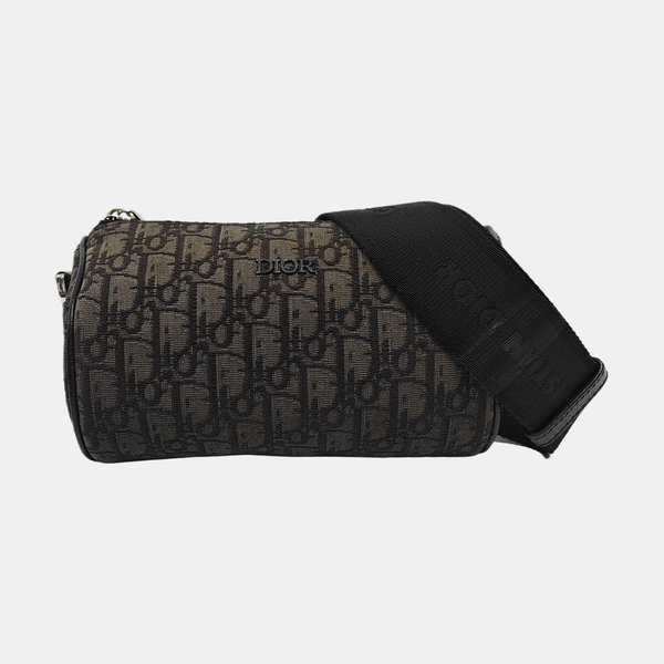 Roller Oblique Canvas Black