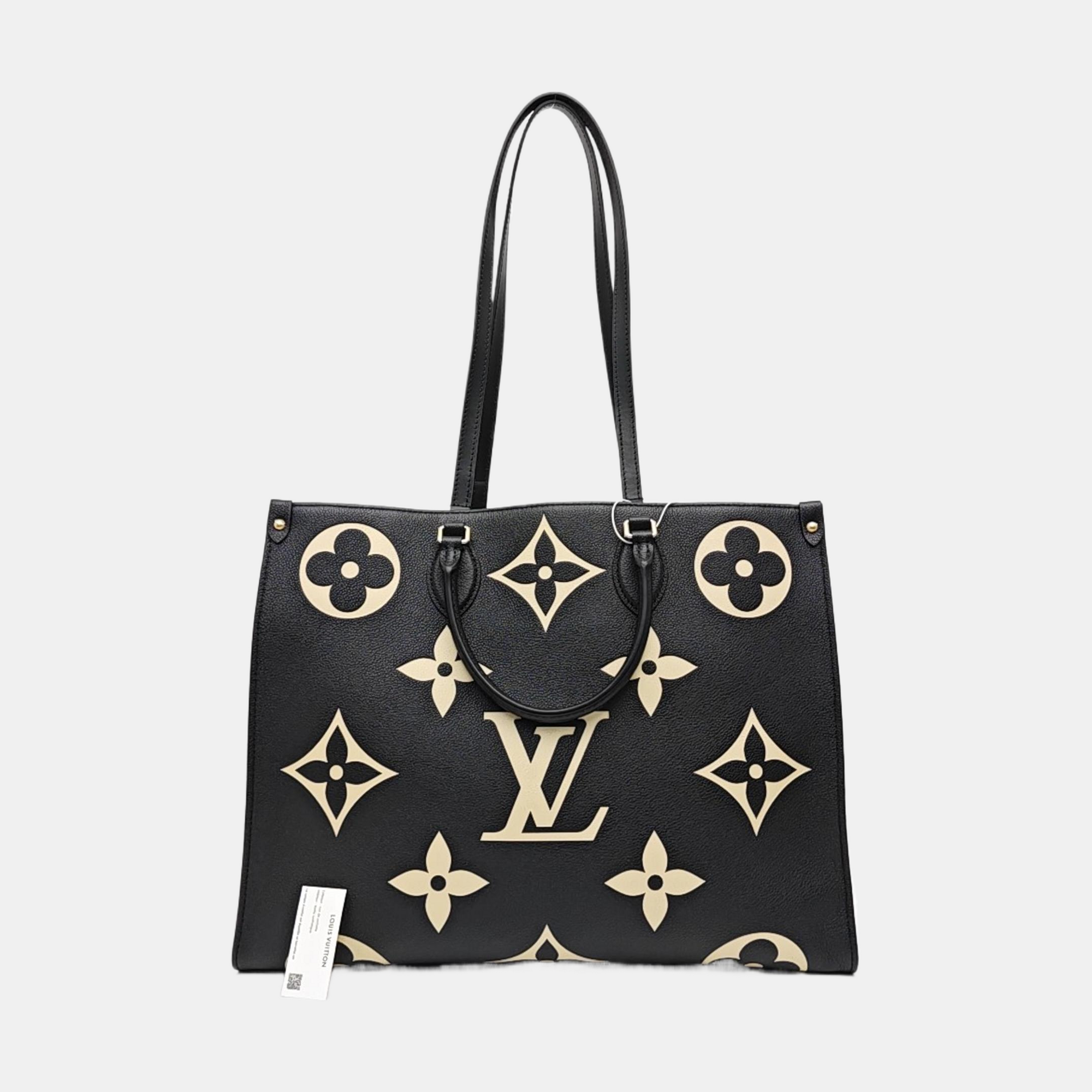 ONTHEGO GM Monogram Calfskin Black