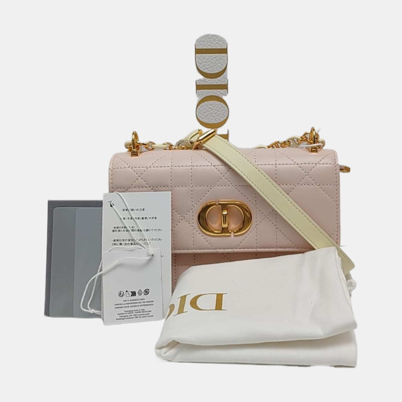 Miss Caro Cannage Lambskin Pink