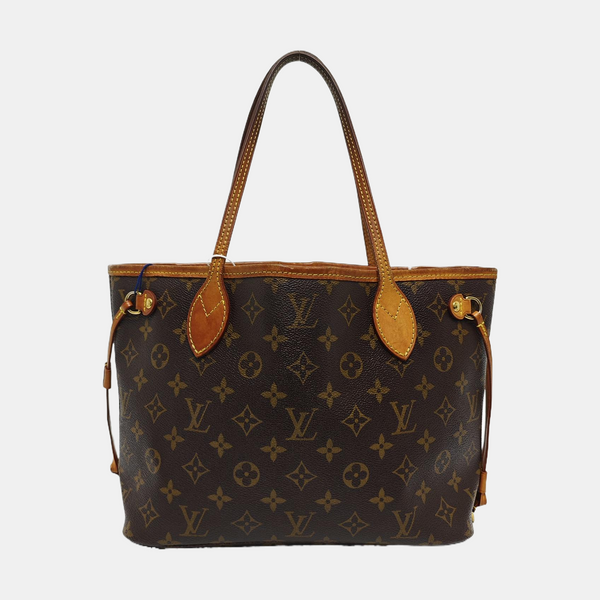 NEVERFULL PM Monogram Coated Canvas Brown