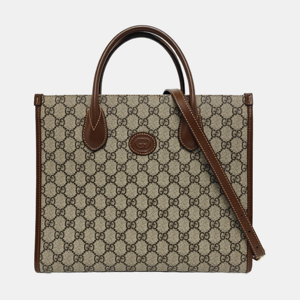 Retro Small Monogram Coated Canvas Brown