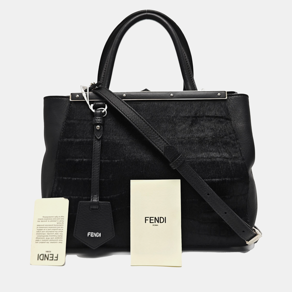 2 Jours Calfskin Black
