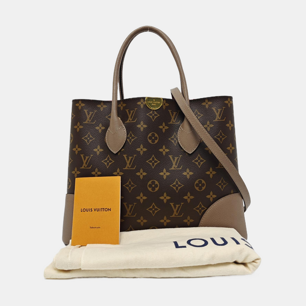 FLANDRIN Monogram Coated Canvas Brown