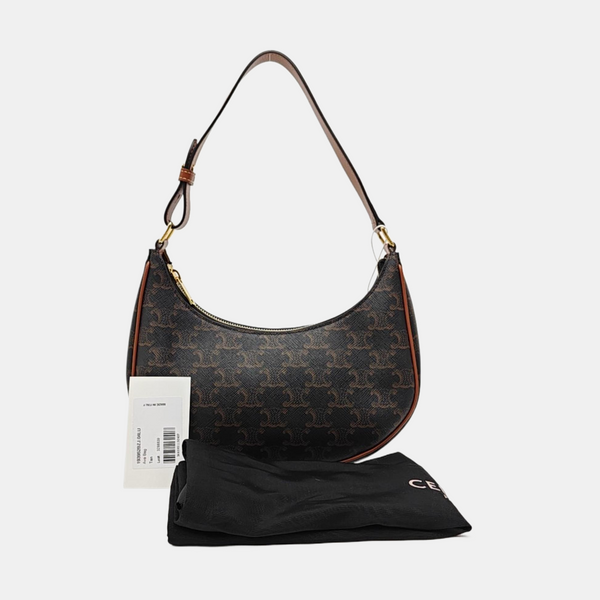 AVA Small Coated Canvas Brown