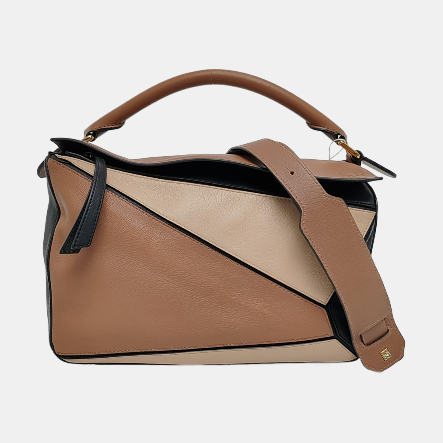 Puzzle Medium Calfskin Multicolor
