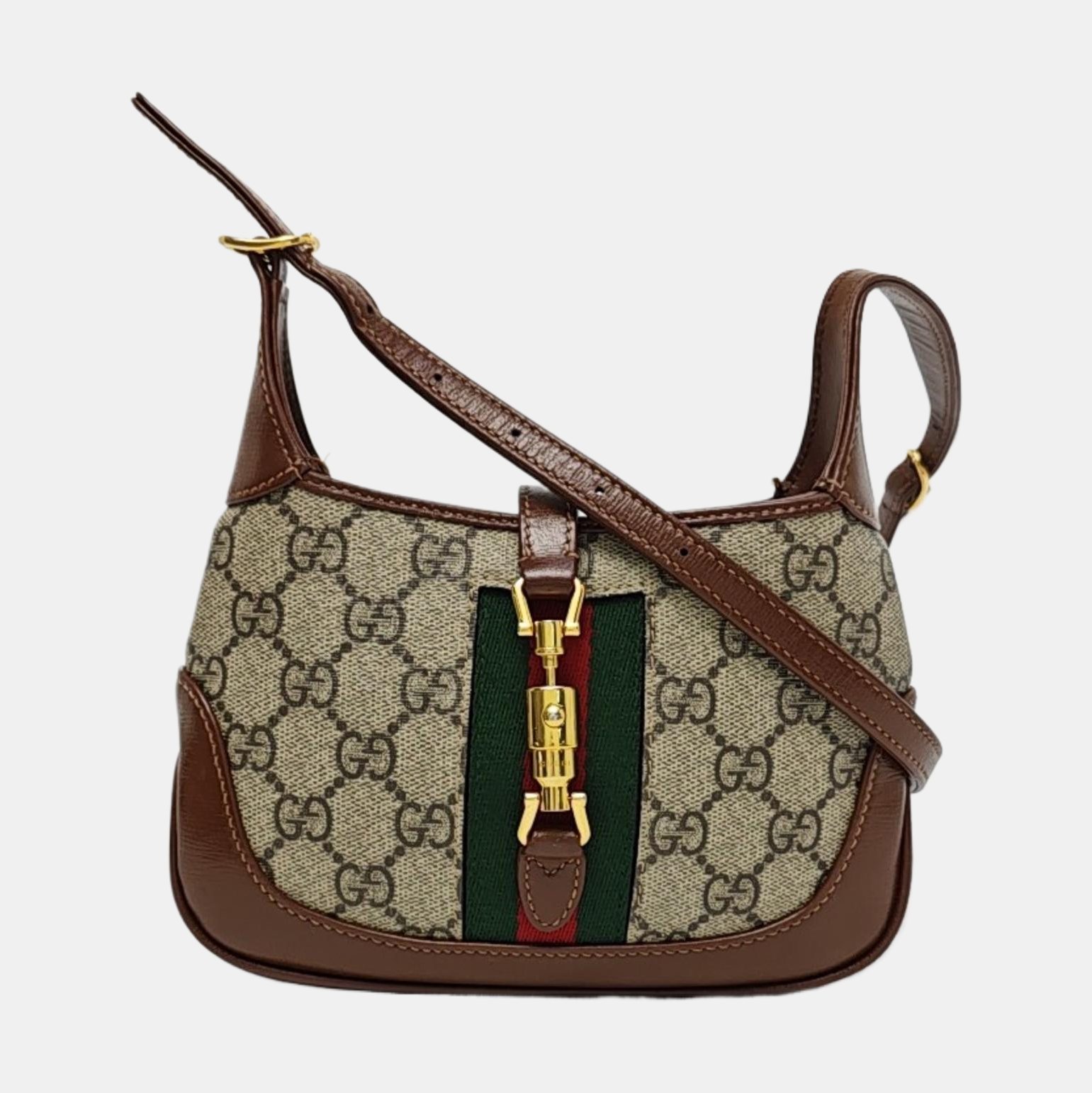 Jackie 1961 Lona Revestida Mini Monograma Beige