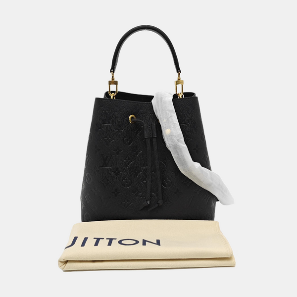 NÉONOÉ MM Calfskin Black