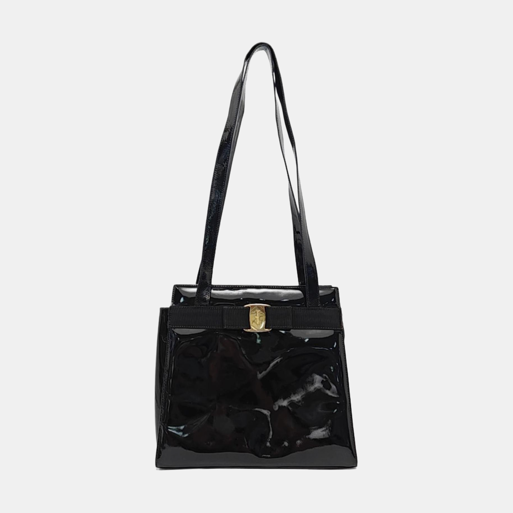 Vara Patent Leather Black