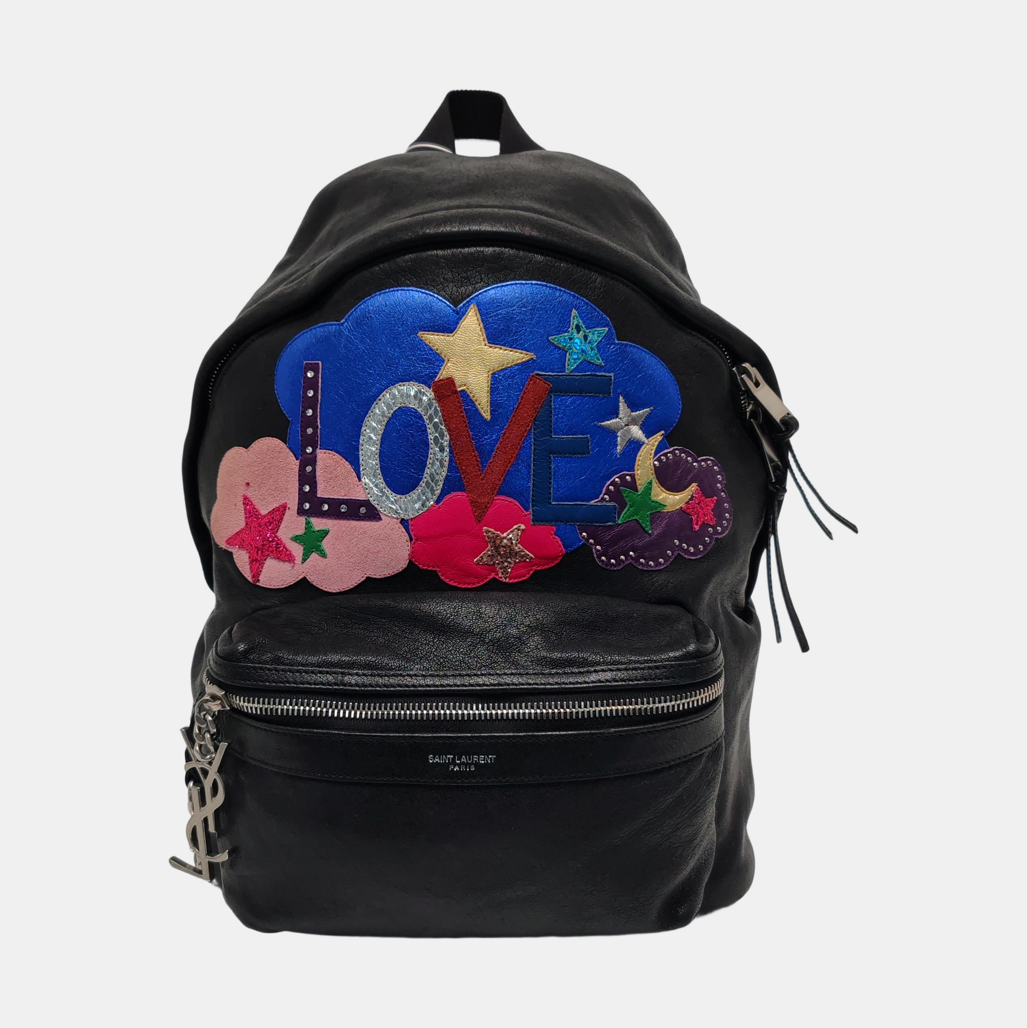 Calfskin Backpack Black