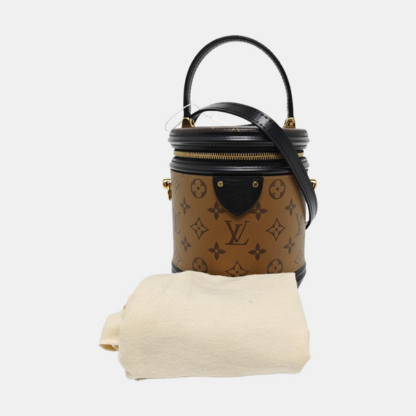 CANNES PM Monogram Coated Canvas Brown