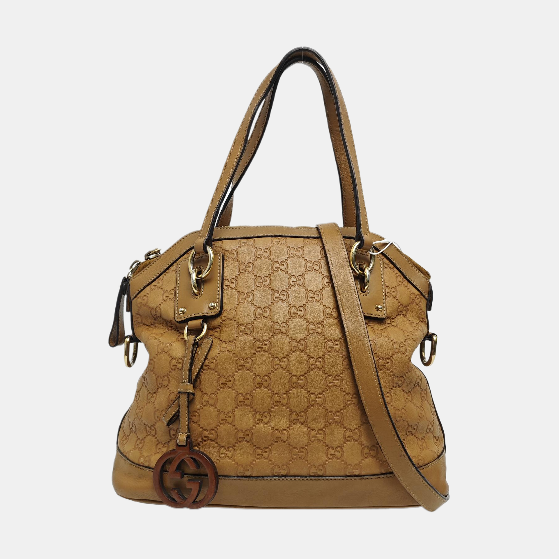 Ligne Shima Monogram Calfskin Brown