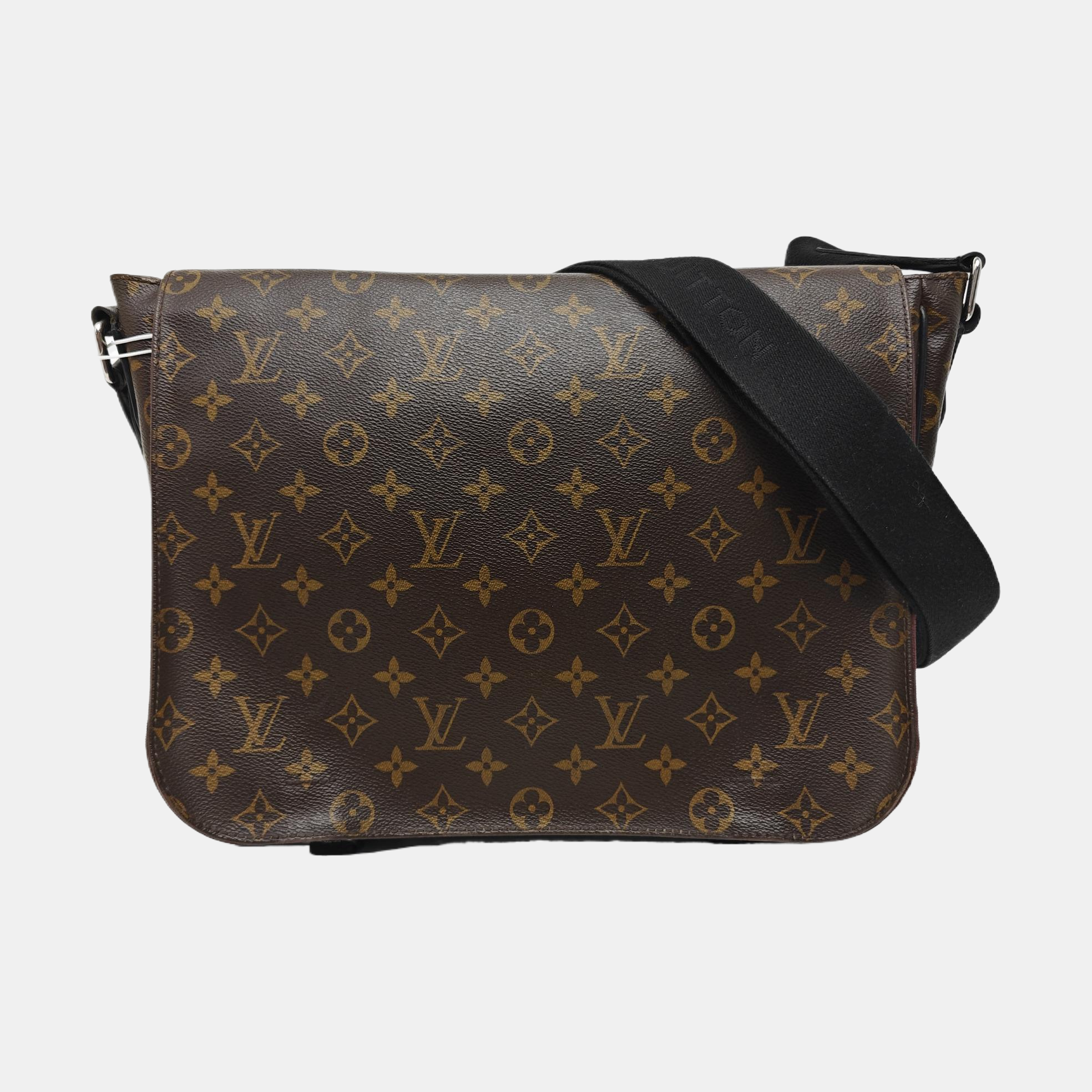 VINTAGE BEAUBOURG Monogram Coated Canvas Brown