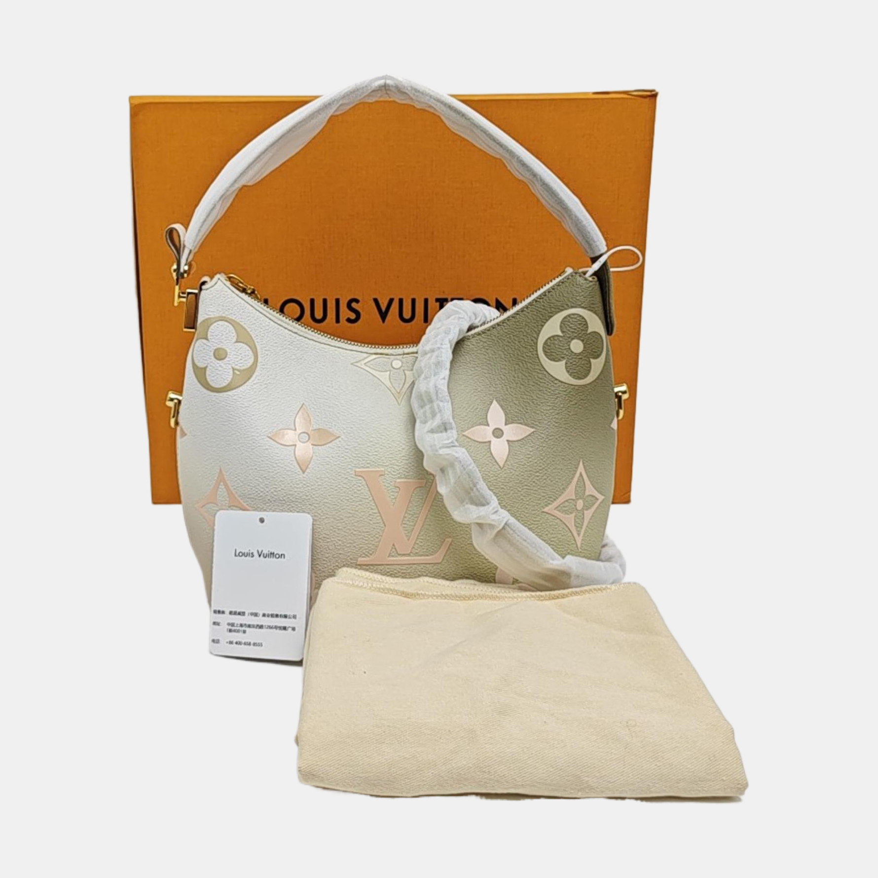 MARSHMALLOW Monogram Calfskin Green