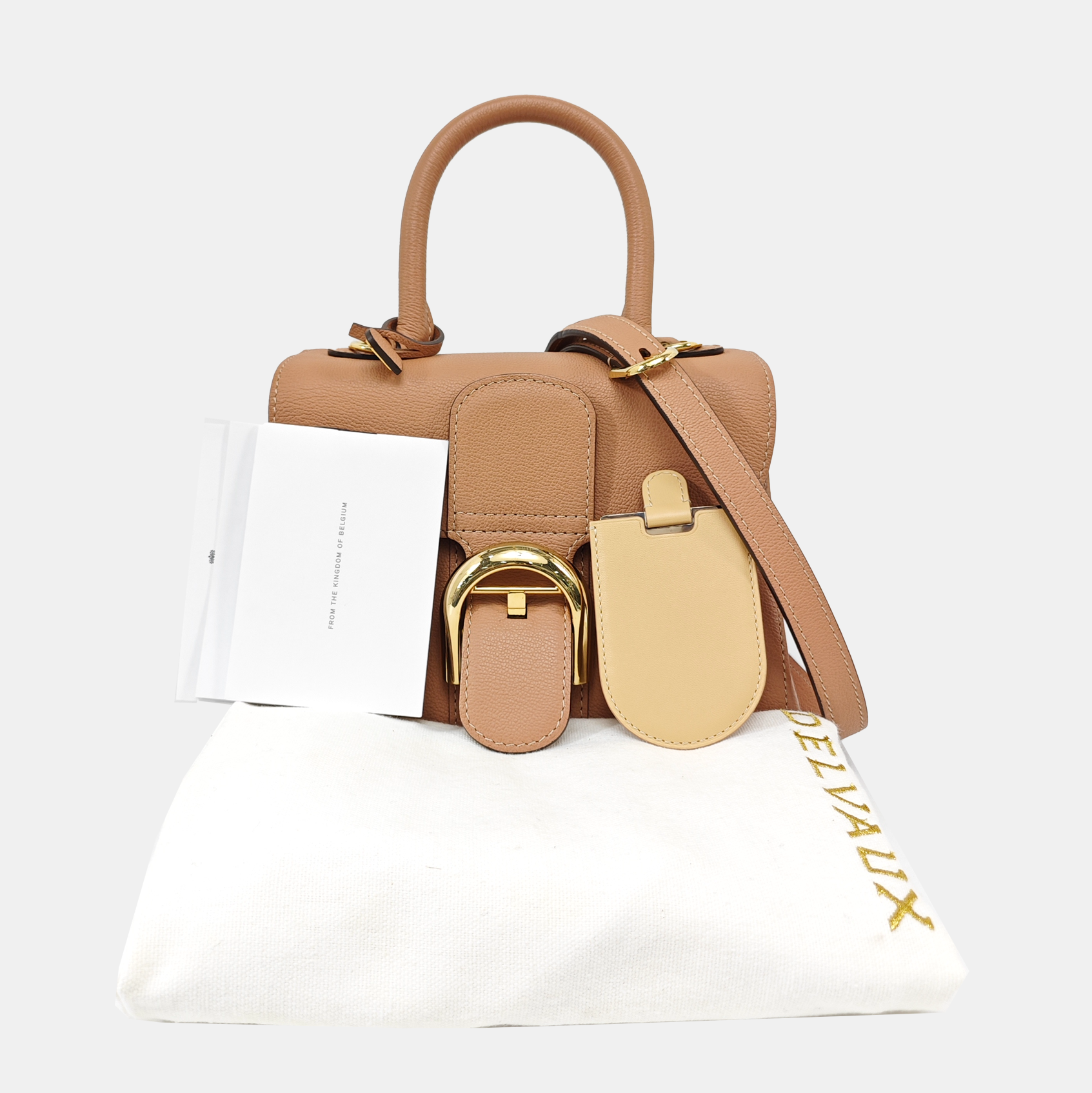 Brillant Mini Calfskin Beige