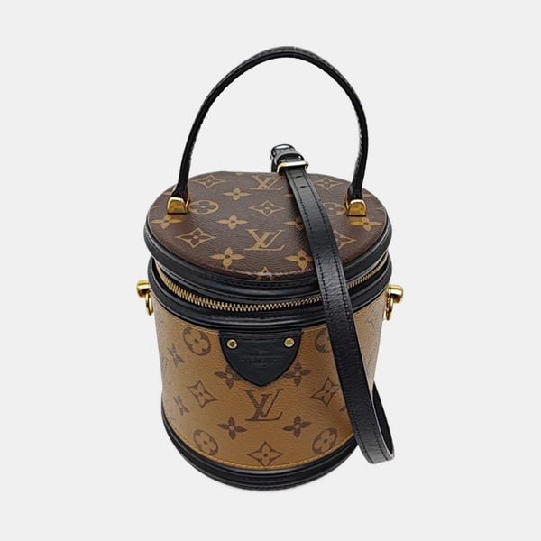 CANNES PM Monogram Coated Canvas Brown