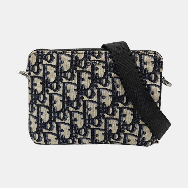 Safari Oblique Canvas Blue