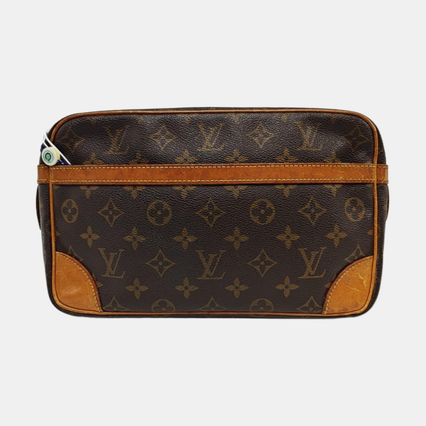 COMPIEGNE Monogram Coated Canvas Brown