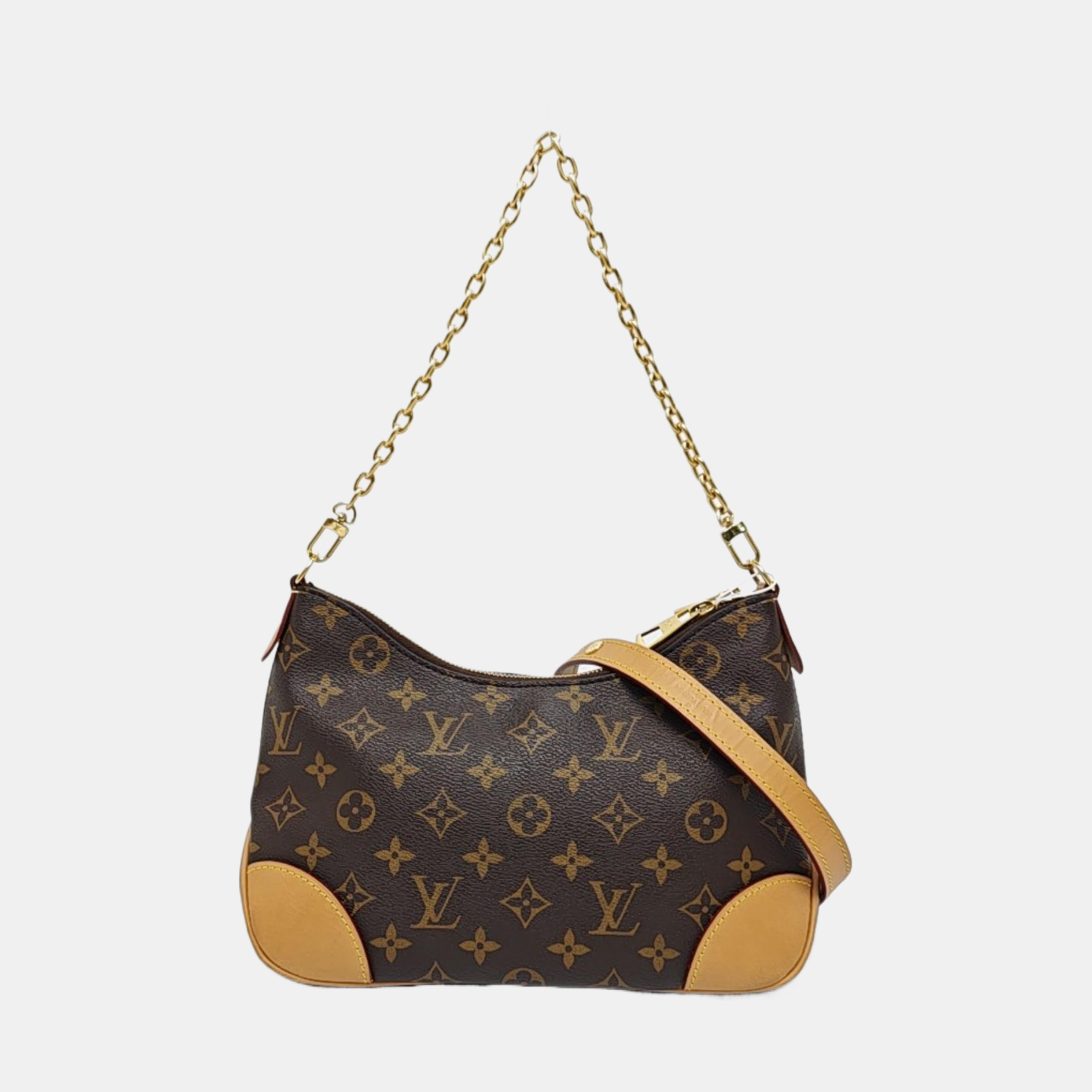 BOULOGNE Monogram Coated Canvas Brown