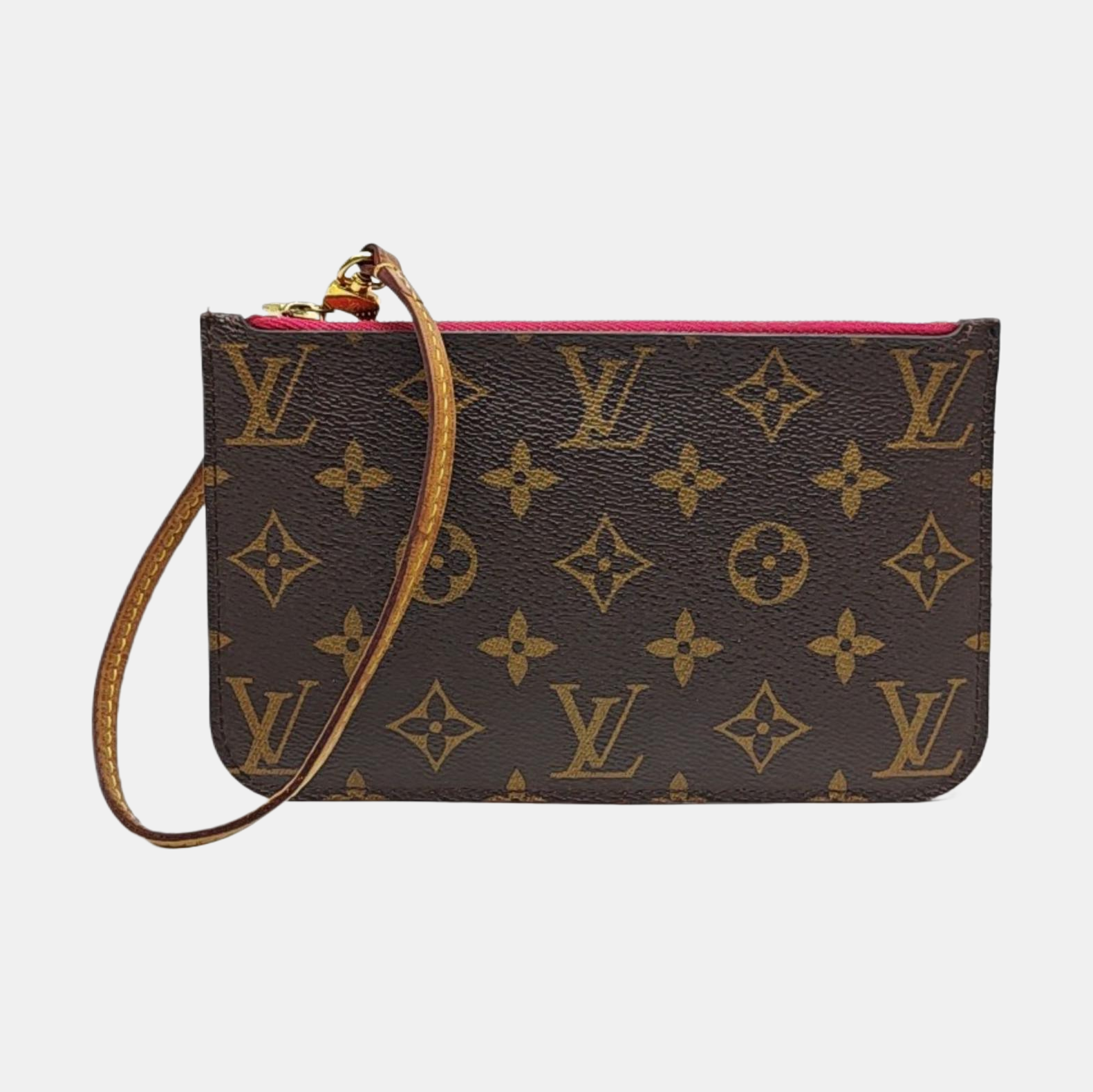 NEVERFULL BB Monogram Coated Canvas Brown
