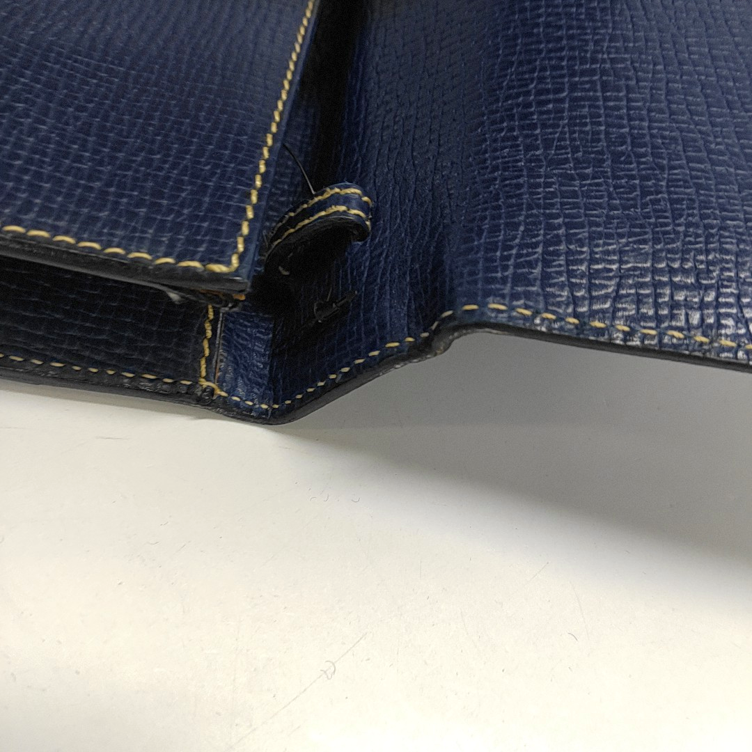 Authenticated pre-owned  Barcelona Calfskin Blue - Top Handle Bag at Looply