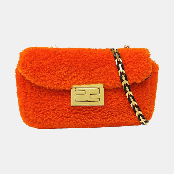 Baguette Mini Sheepskin Orange
