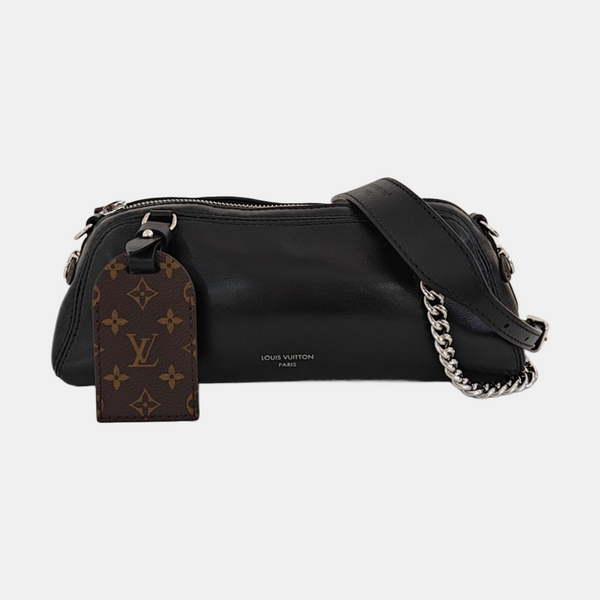 Lambskin Shoulder Bag Black