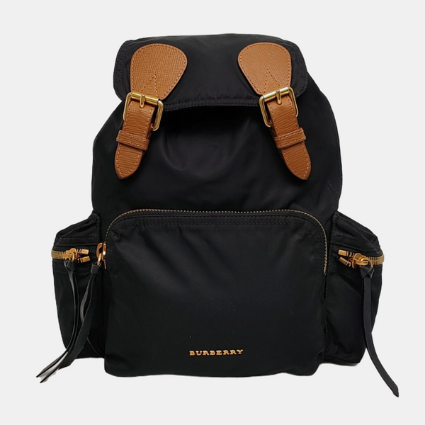 The Rucksack Medium Nylon Black