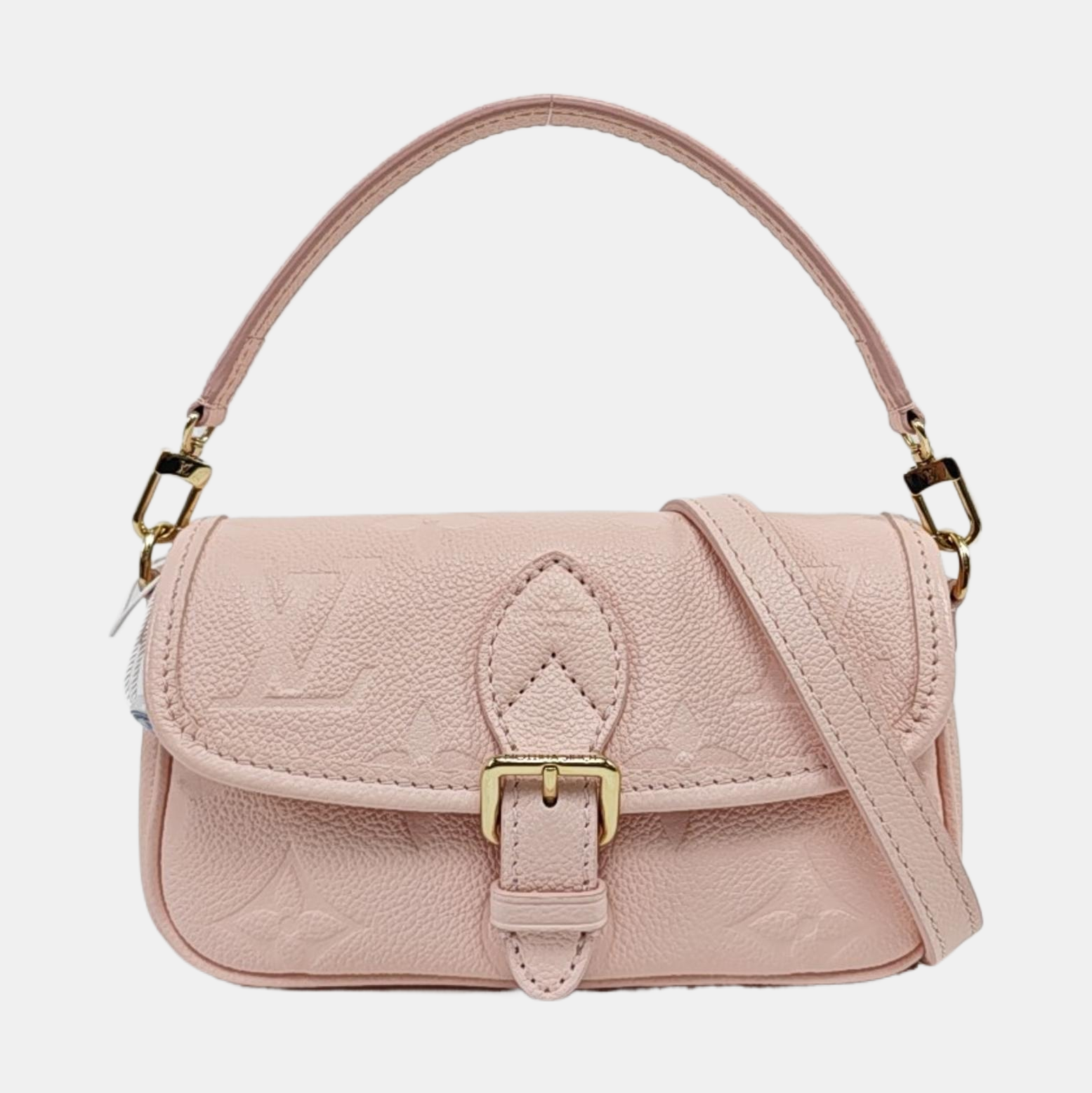 DIANE Nano Monogram Calfskin Pink